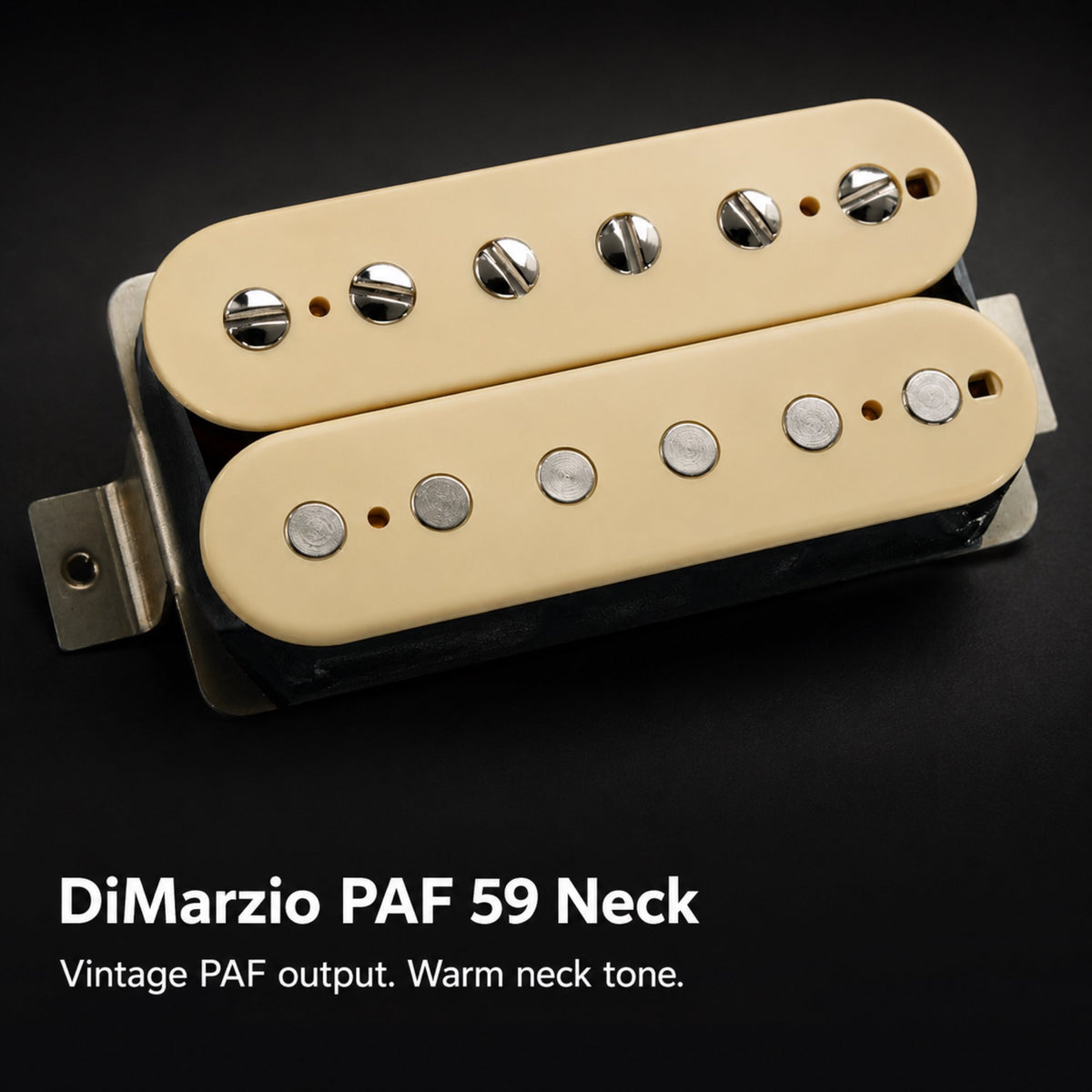 DiMarzio DP274Z PAF 59 Neck Humbucker Pickup, Cream