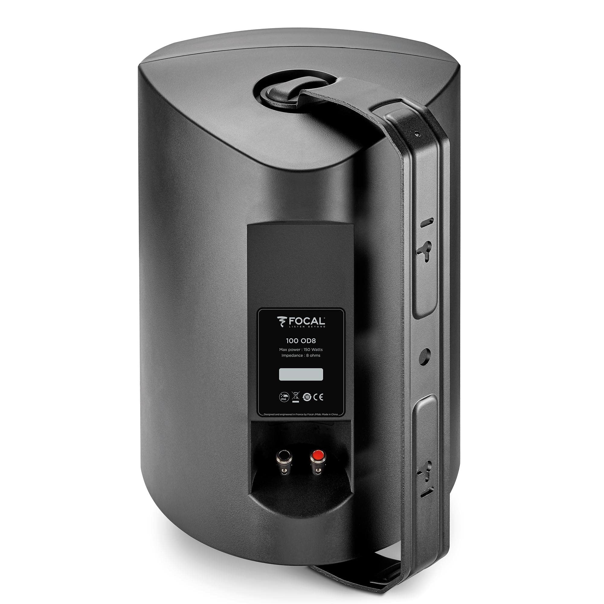 Focal 100 OD8 8" Outdoor Loudspeaker, IP66 Rated - Black