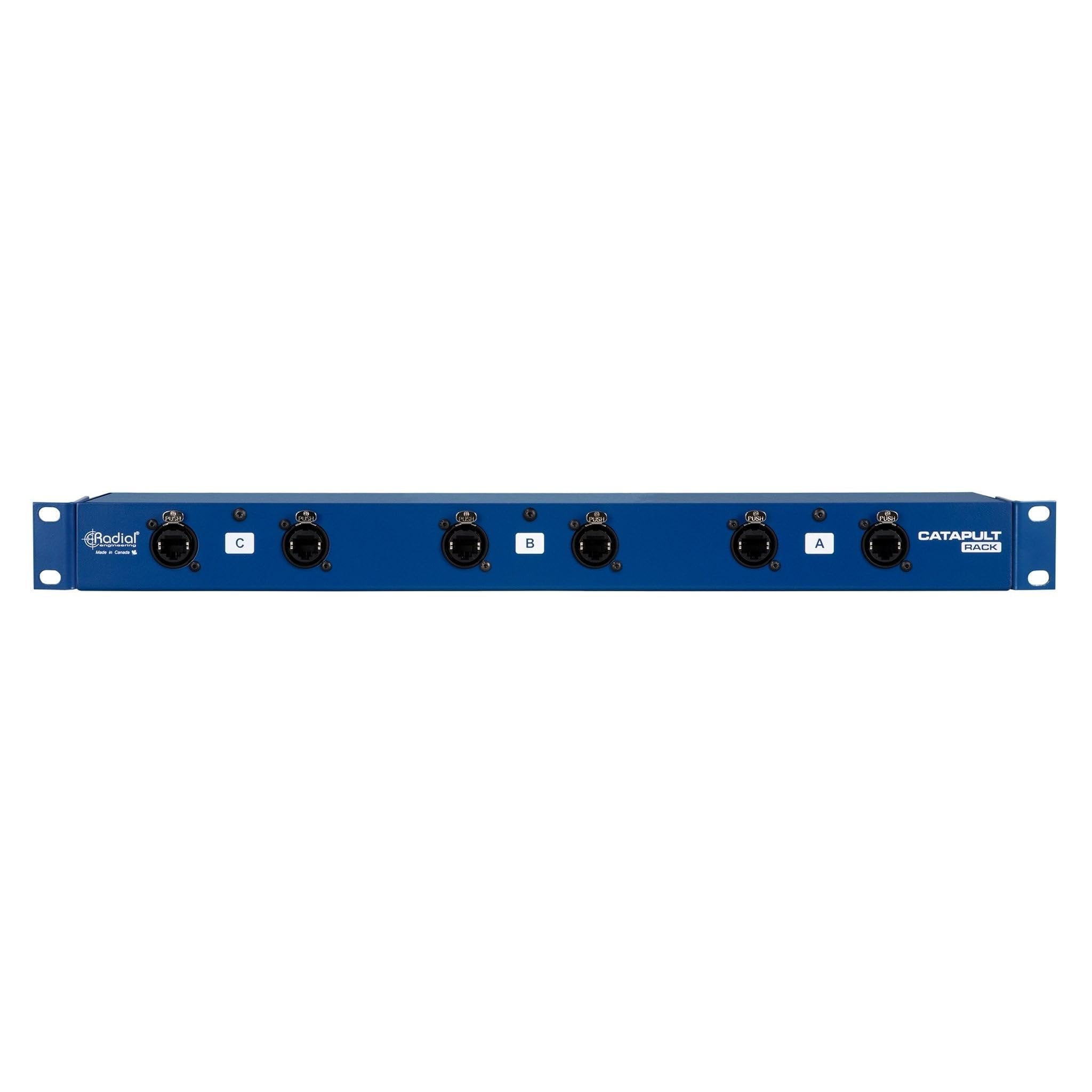 Radial Catapult Rack TX 12-channel Cat 5/6 Analog Audio Snake