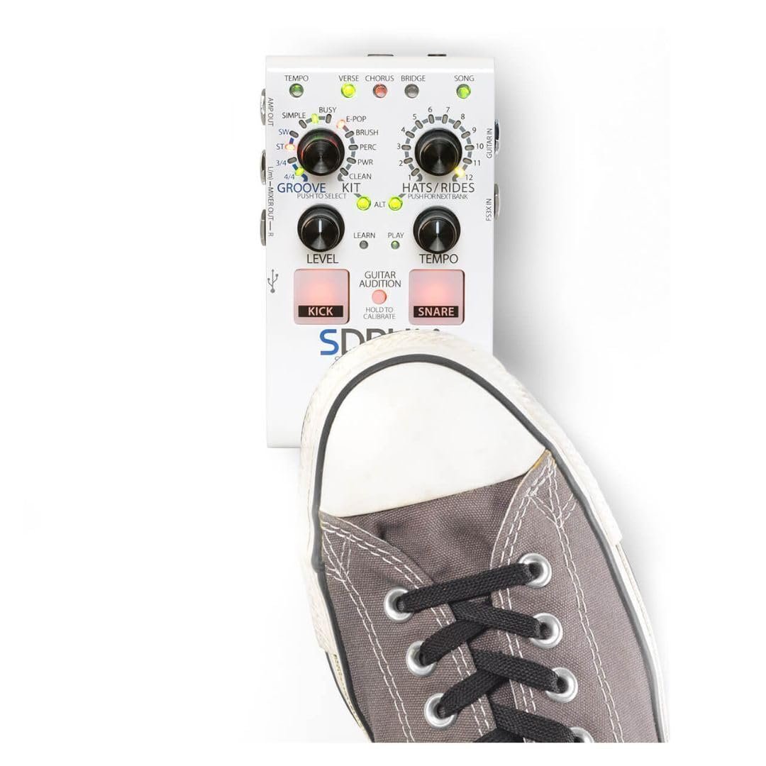 DigiTech Automatic Drum Machine Pedal Multi Effect Processor (SDRUM-U)