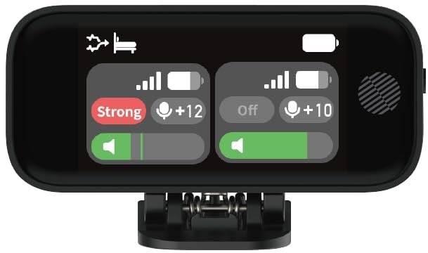 iCON Pro Audio AirMic Pro (2 TX + 1 RX + Charging Case) Wireless Lavalier Microphone, 250m (820 ft.) Range, 24-Hour Battery, Noise Cancellation, for PC, iPhone, Andriod, Interviews, Vlogs