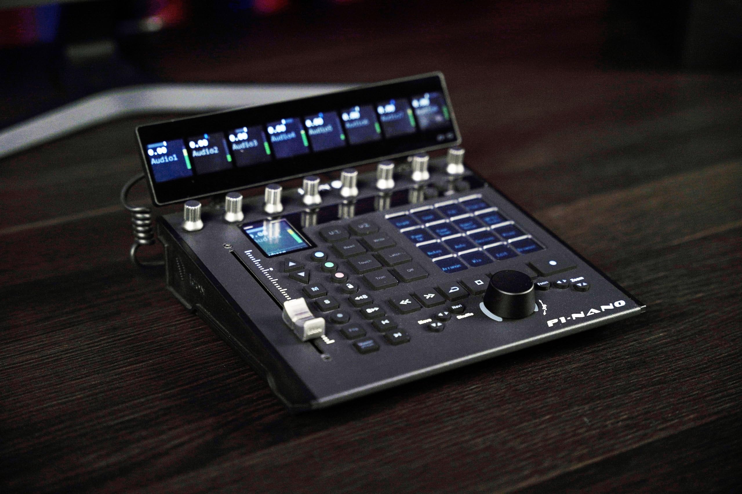 Icon Pro Audio P1-Nano Compact DAW Control Surface Bundle with D5 Display