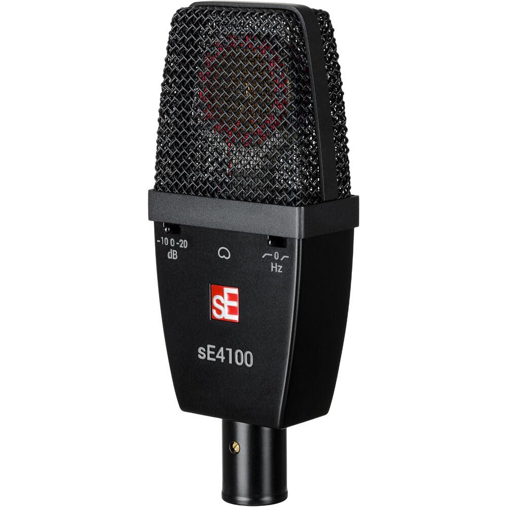 sE Electronics SE4100 Large Diaphragm Cardioid Vintage Condenser Microphone w/Shockmount