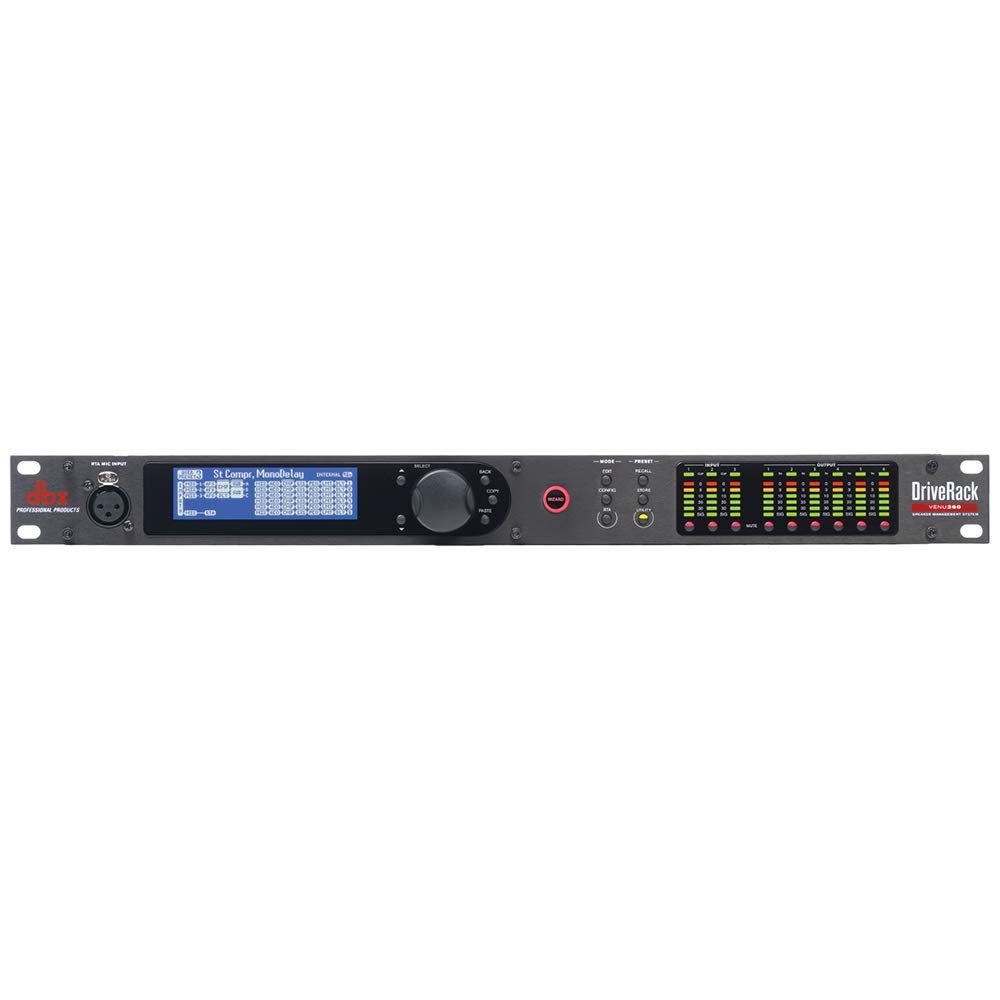 dbx DriveRack PA2 2x6 PA Management Processor with Display and USB