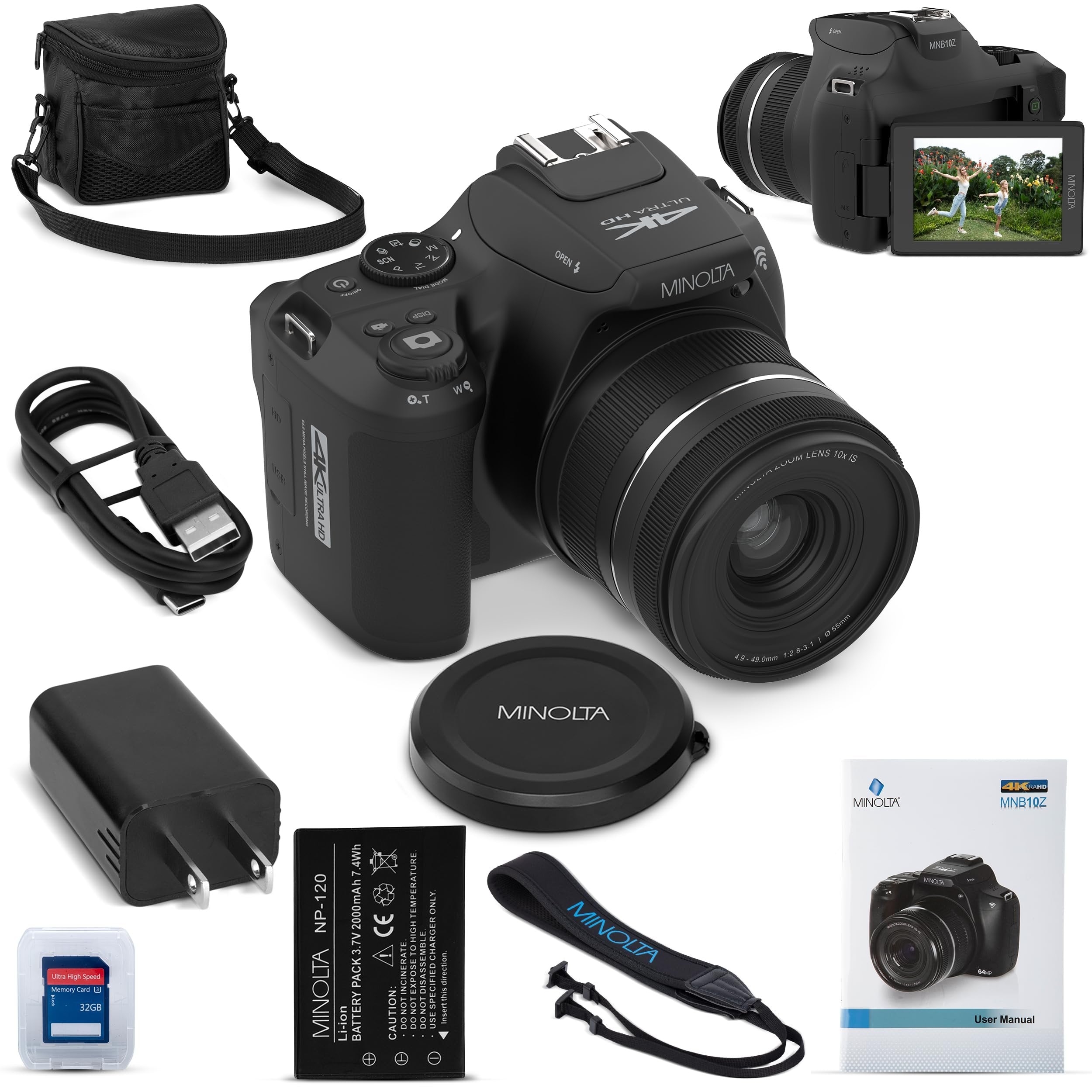 Minolta 64 Mega Pixels Auto Focus Digital Camera
