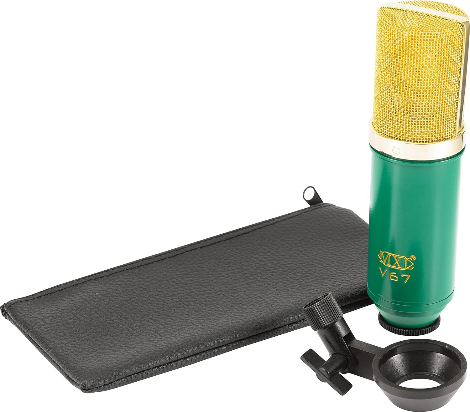 MXL V67I FET Condenser Microphone with Dual Sided Capsule Tuned for “Warm” and Bright.” Voicing