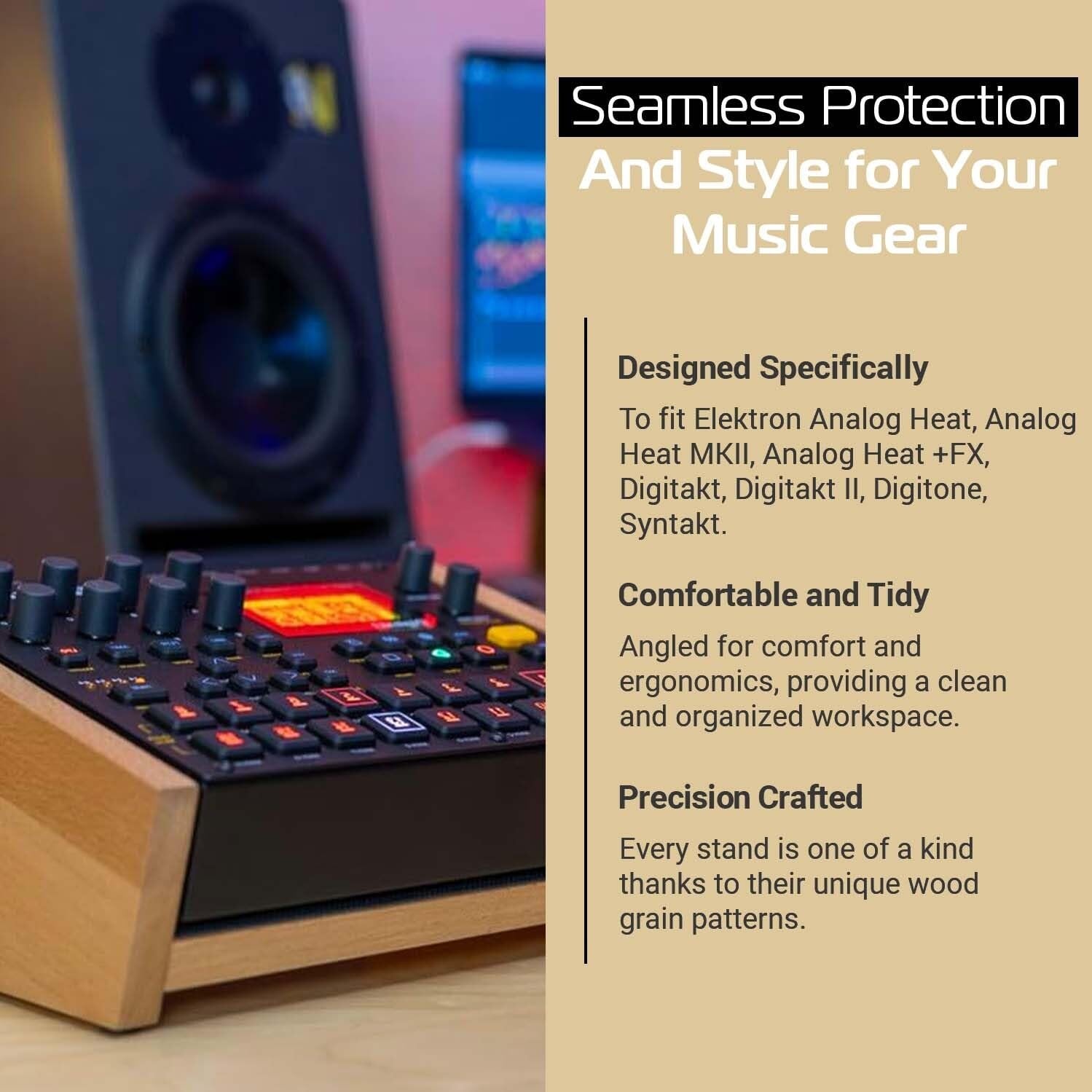 Headliner Catalina Stand Compatible with Elektron Digitone, Digitakt, Syntakt , and Analog Heat +FX