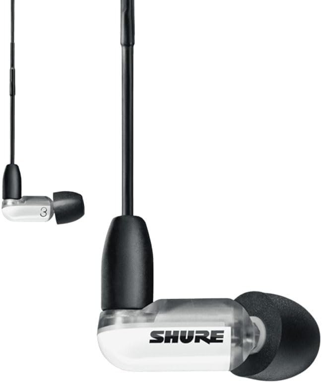 Shure AONIC 3 Wired Sound Isolating Earphones with Detachable Cable