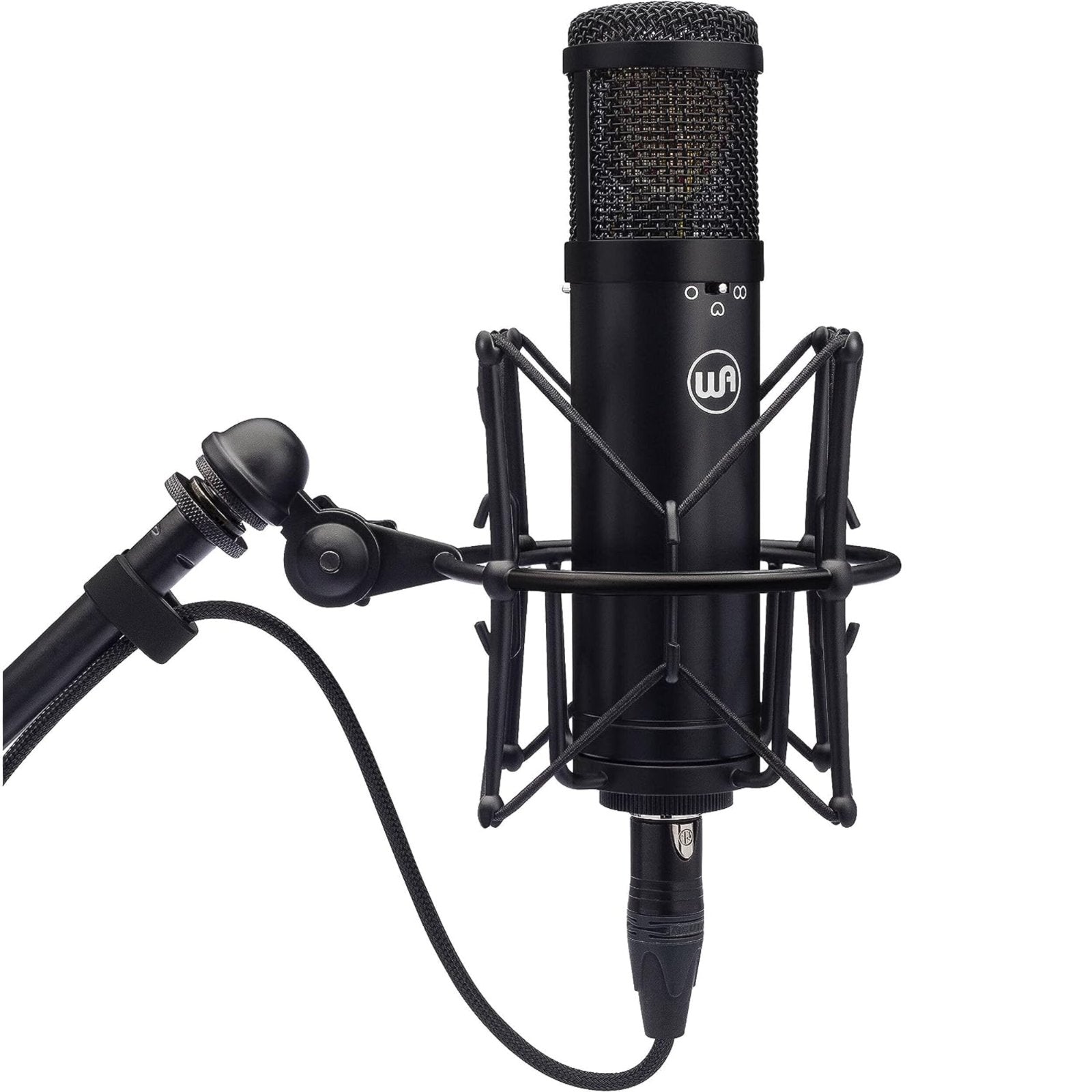 Warm Audio WA-47jr Black Transformerless FET Condenser Microphone Mic, Black