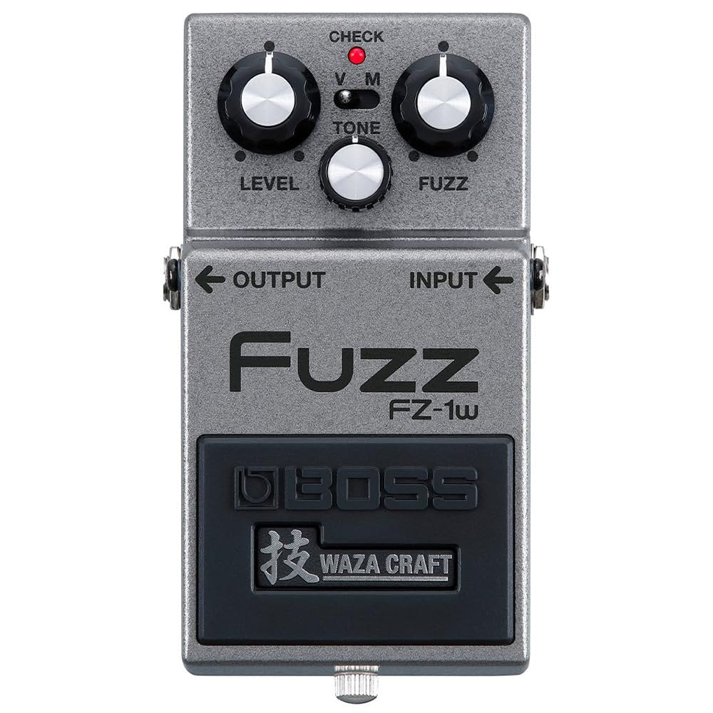 Boss FZ-1W Waza Craft Fuzz Pedal Bundle with Boss MT-2W Waza Metal Zone Distortion Pedal, 12 Guitar Picks and Polishing Cloth