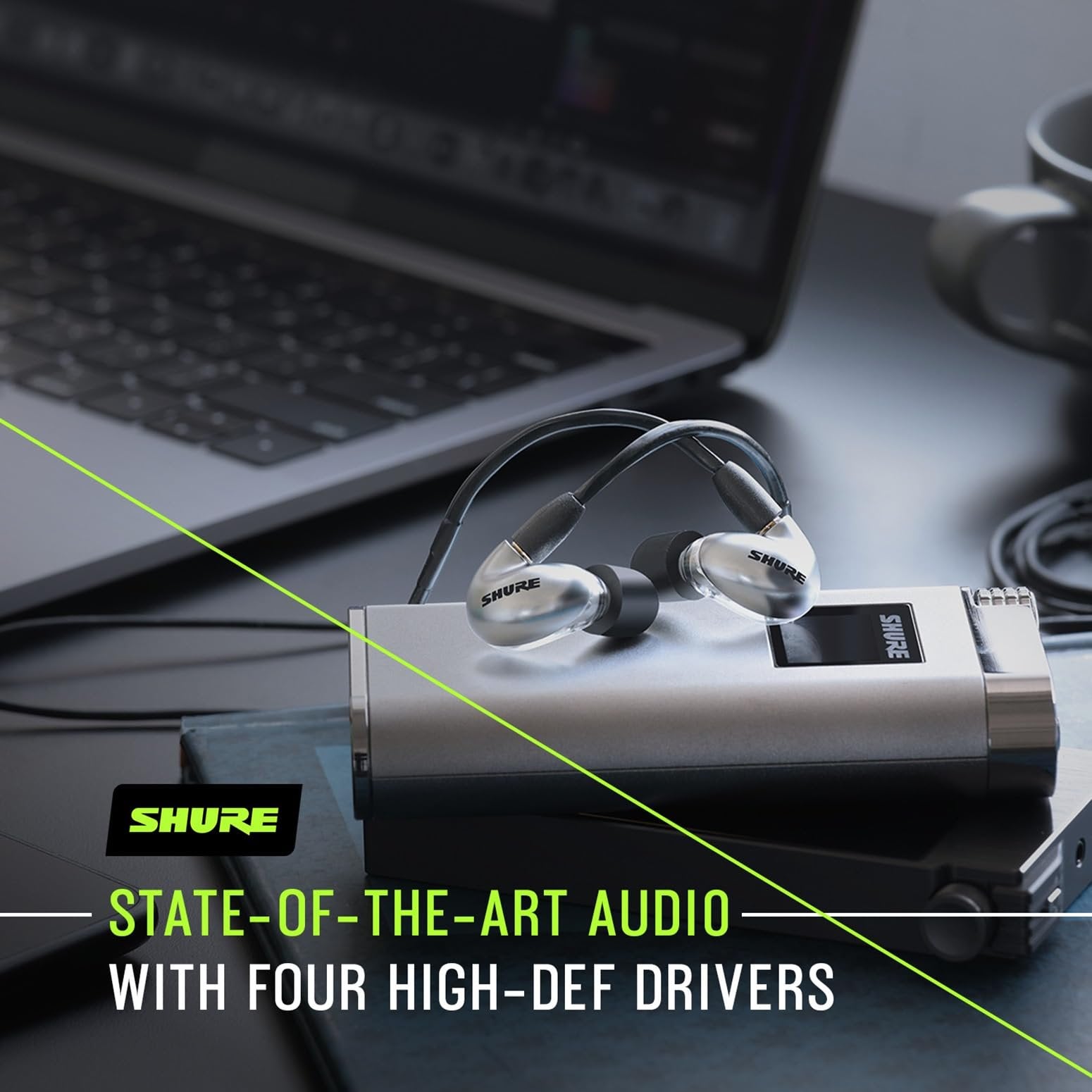 Shure SE846 PRO Gen 2 Wired Sound Isolating Earphones – Quad Driver, Custom Sound Filters
