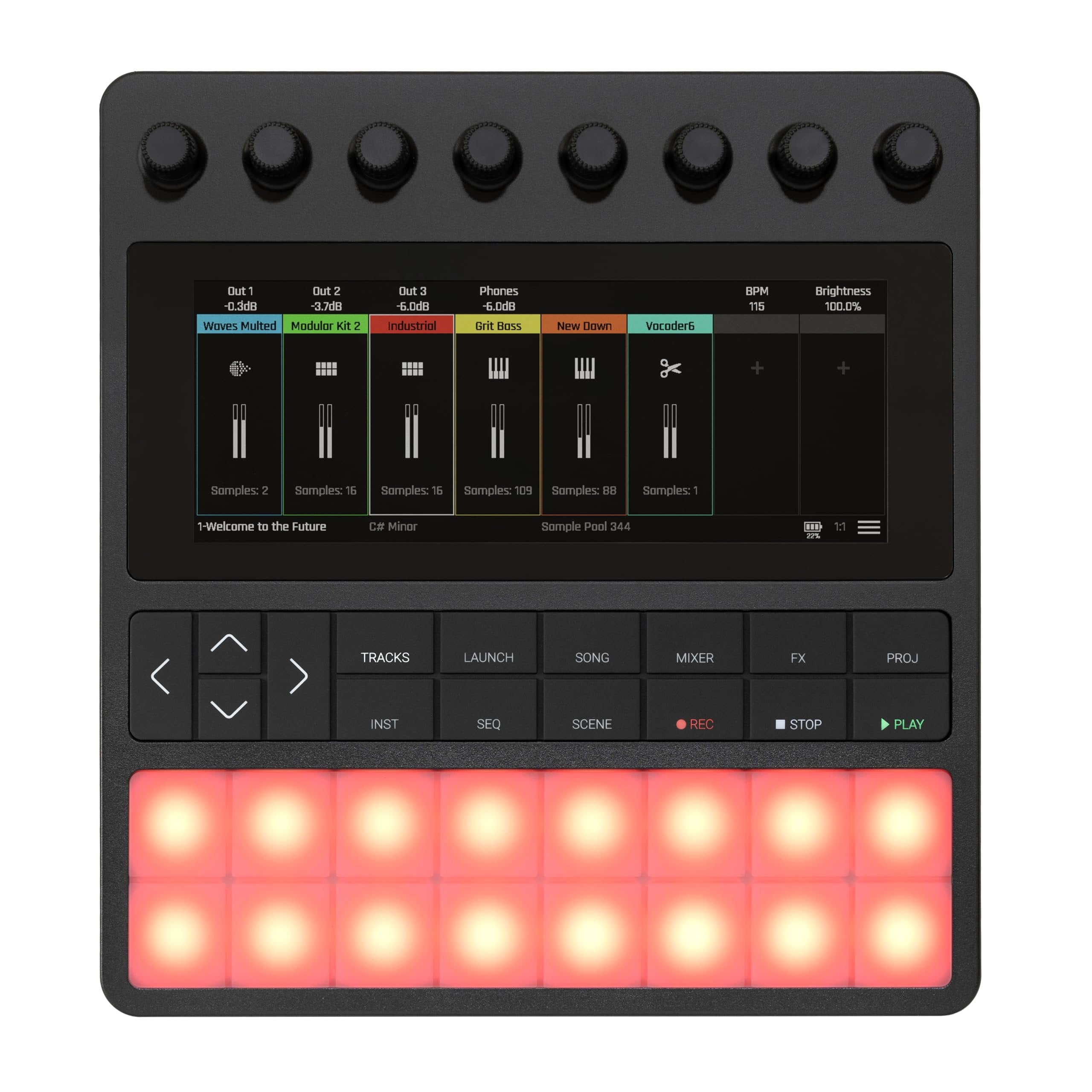 1010music Bento Sampling Production Studio