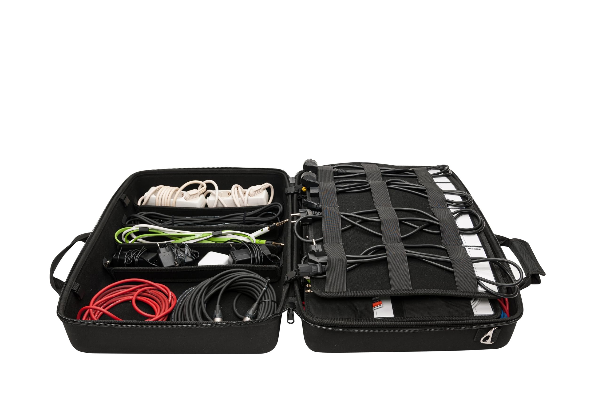 Magma AllGanizer Pro Accessory Case for Organizing and Storing Cables, Adapters, Microphones, Small Mixers or Production and Podcast Equipment; Keeps your Gear Safe, Secure and Organized