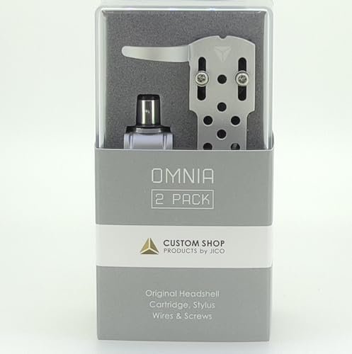 JICO Omnia J44A 7 DJ IMP SD (2-Pack) Mounted on Jico Headshells