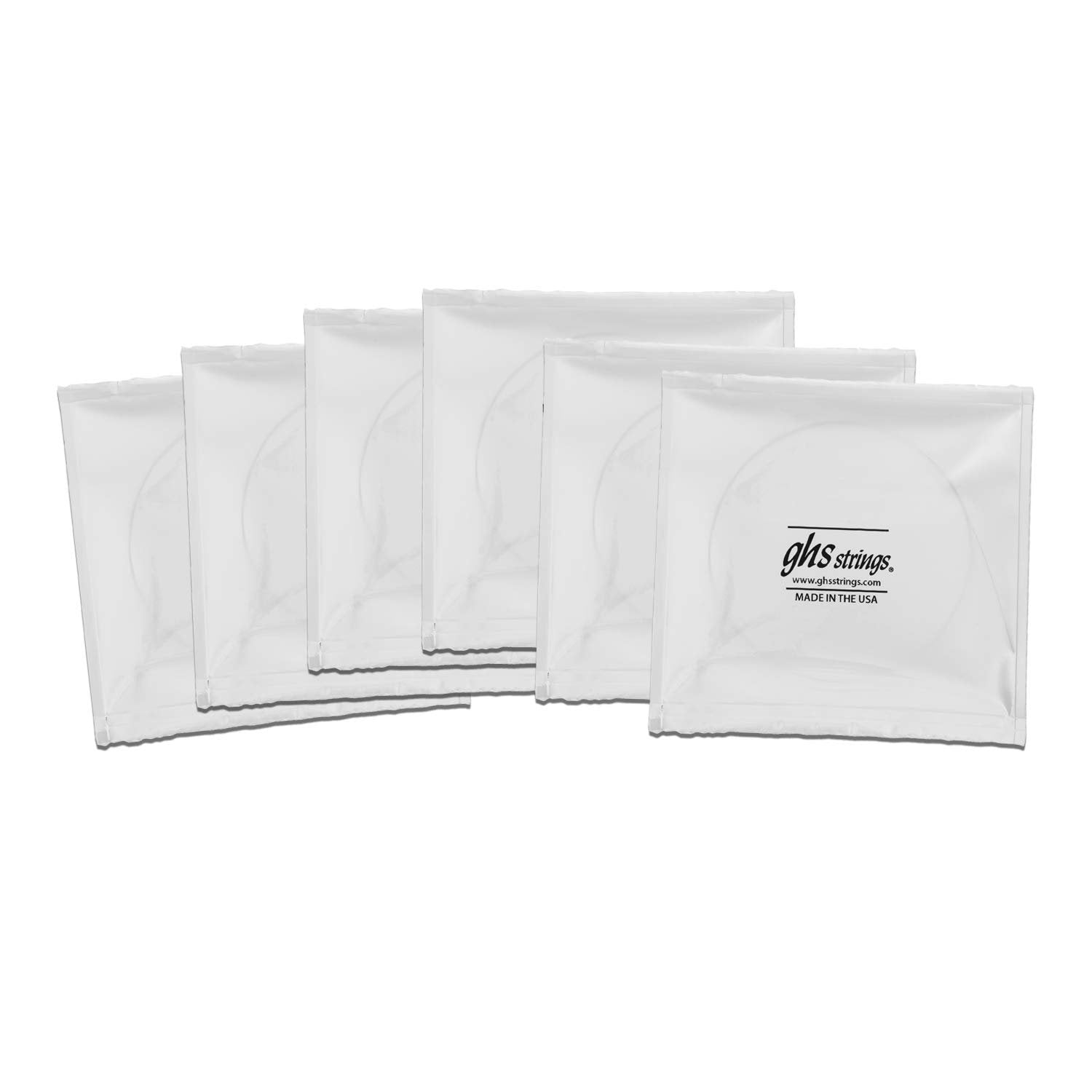GHS String - Brite Flats - Flatwound Guitar Strings - Alloy 52 - Smoother Flat Surface Extra Bright Tone - Regular Gauge - (730 SET) - 12-54