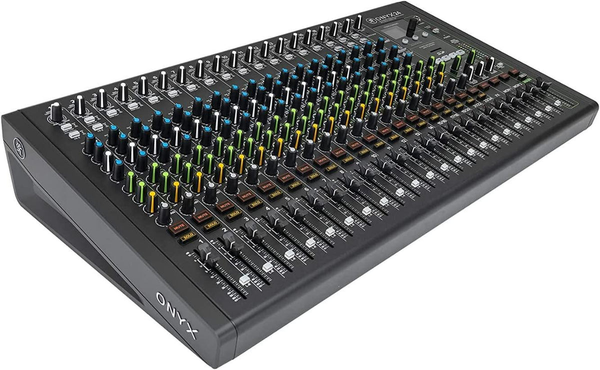 Mackie Onyx Analog Mixer with Multitrack USB – Multiple Channel Options