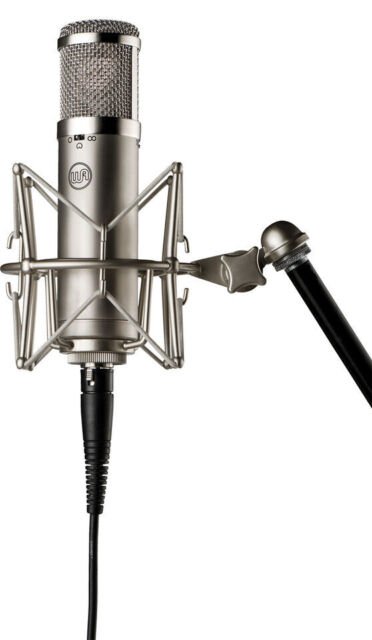 Warm Audio WA-47jr Black Transformerless FET Condenser Microphone Mic, Black