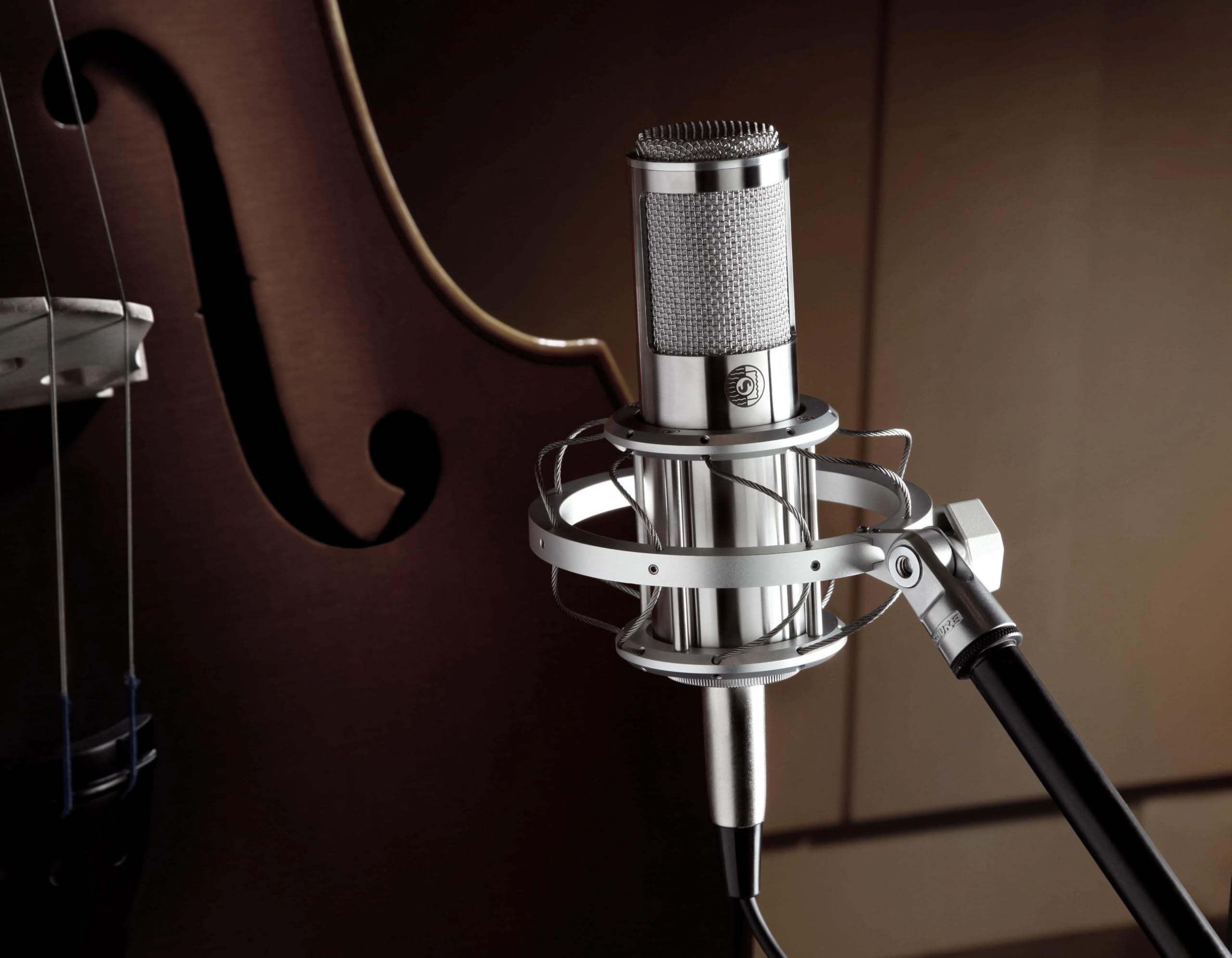 Shure KSM313/NE Dual-Voice Ribbon Microphone with Roswellite Ribbon Technology