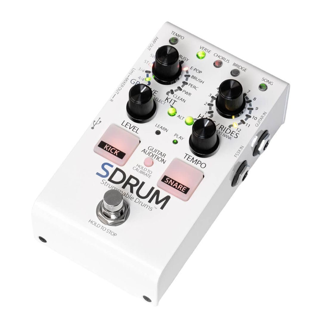 DigiTech Automatic Drum Machine Pedal Multi Effect Processor (SDRUM-U)