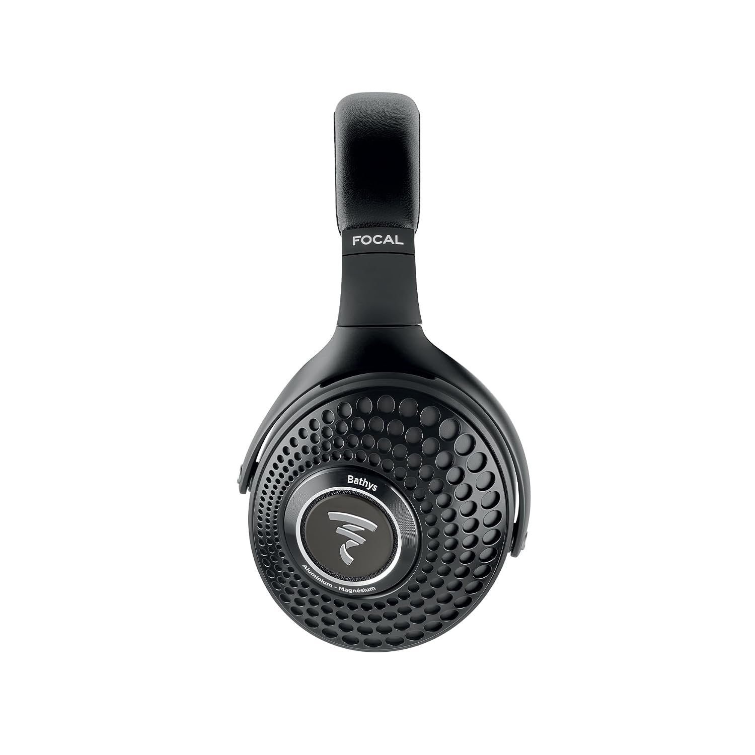 Focal Bathys Over-Ear Hi-Fi Bluetooth Wireless Headphones with Active Noise Cancellation (Deep Black)