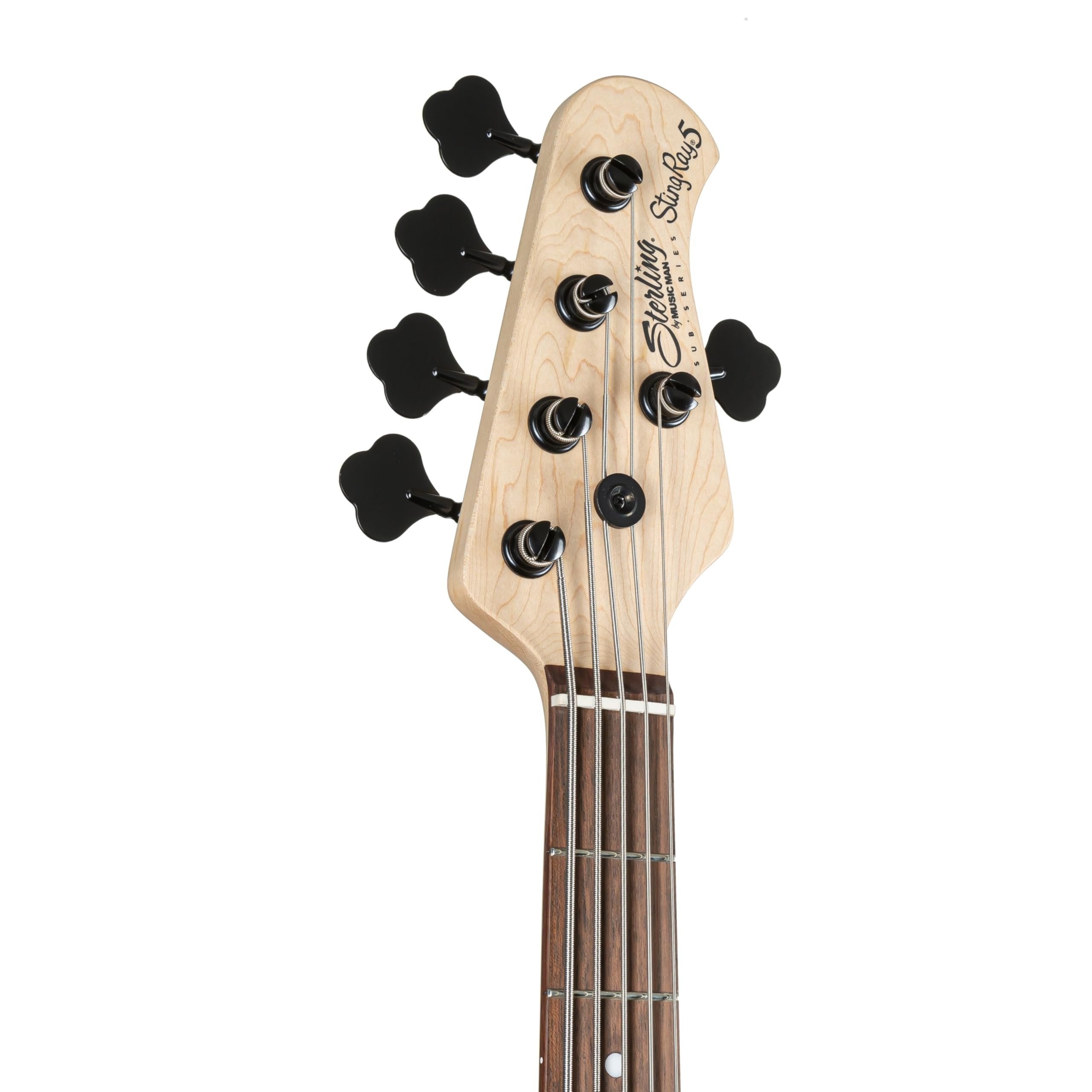 Sterling By Music Man StingRay RAY5HH Bass Guitar - Stealth Black