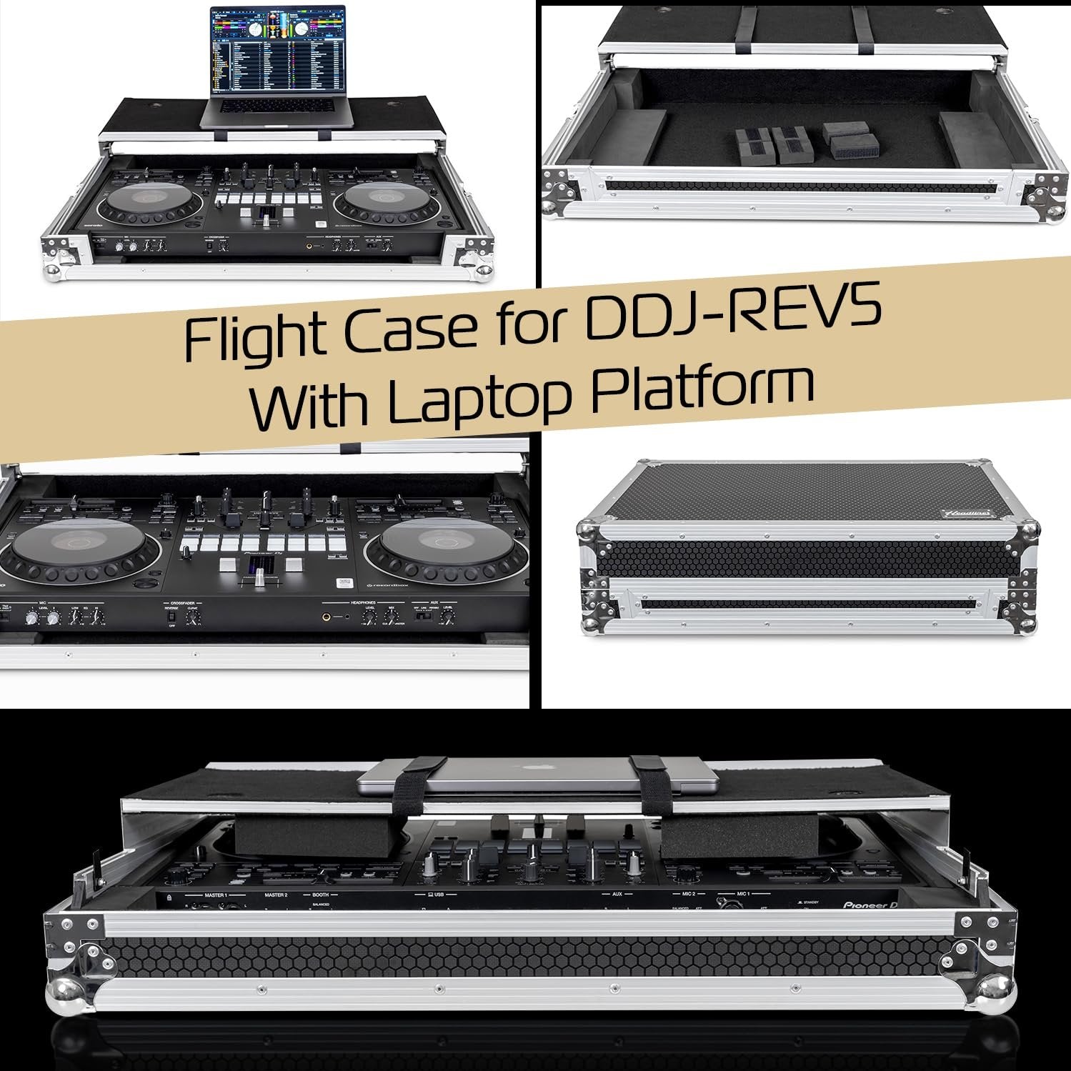 Headliner Flight Case for Pioneer DJ DDJ-REV5 Controller
