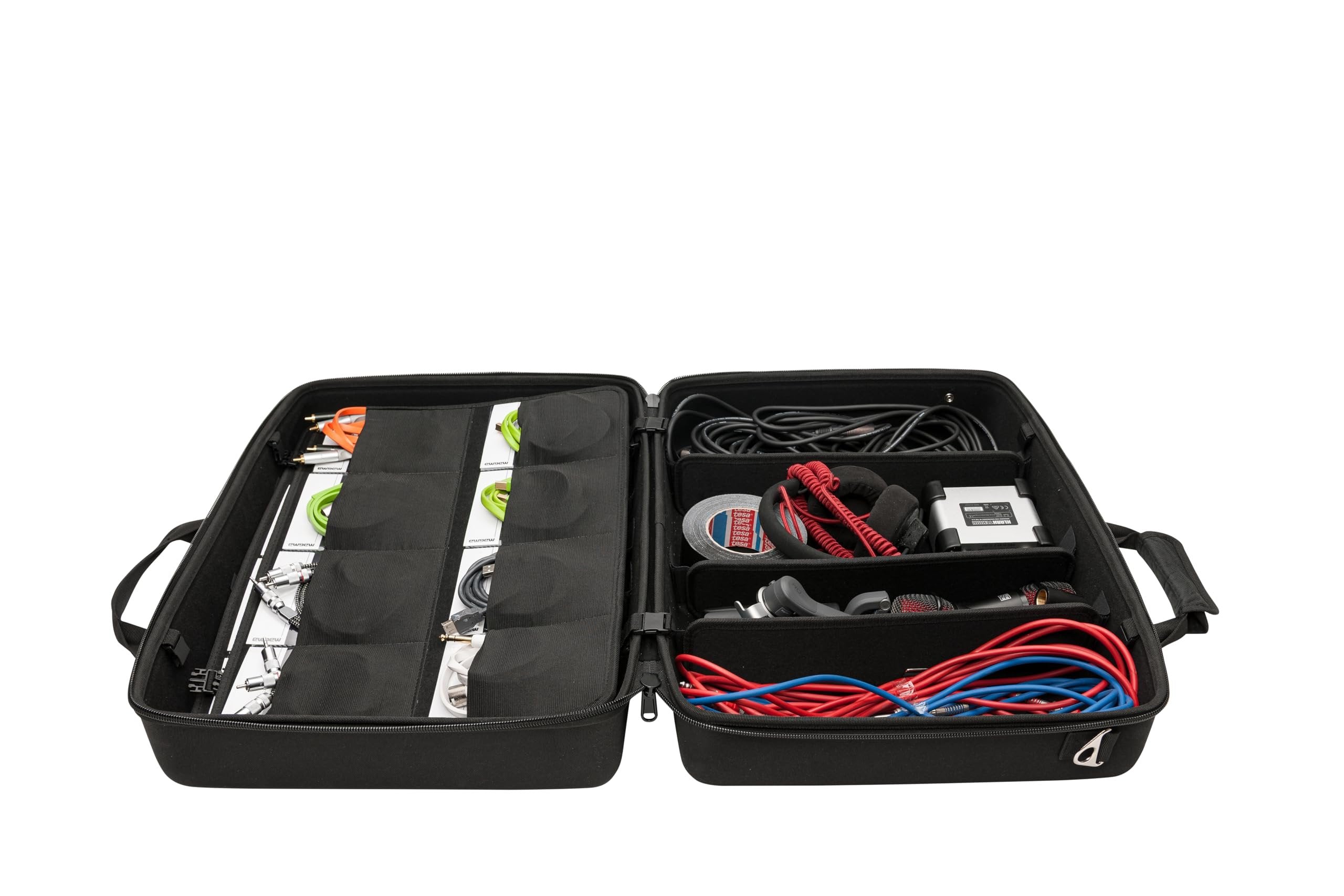 Magma AllGanizer Pro Accessory Case for Organizing and Storing Cables, Adapters, Microphones, Small Mixers or Production and Podcast Equipment; Keeps your Gear Safe, Secure and Organized