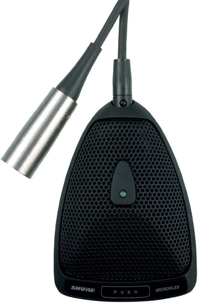 Shure MX393/S Condenser Microphone - Super-Cardioid