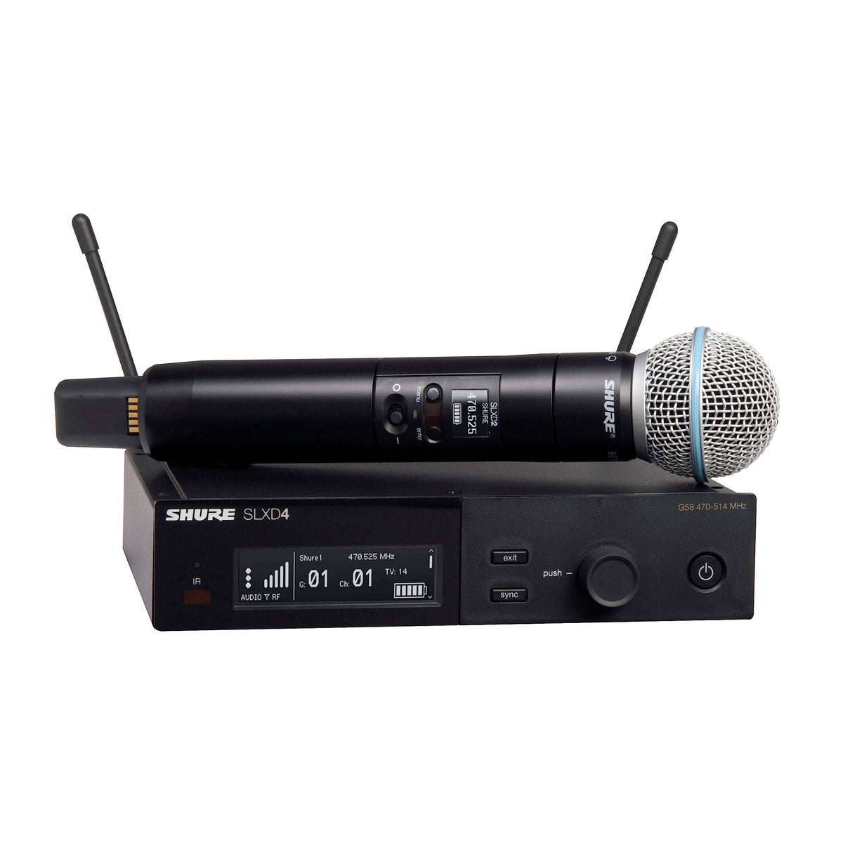 Shure SLXD24/B58 Digital Wireless Microphone System