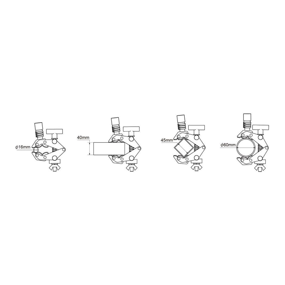Triad-Orbit SS-IOGC IO-Equipped Grip Clamp