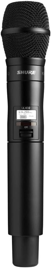 Shure KSM9HS Dual-Diaphragm Condenser Handheld Vocal Microphone, Black