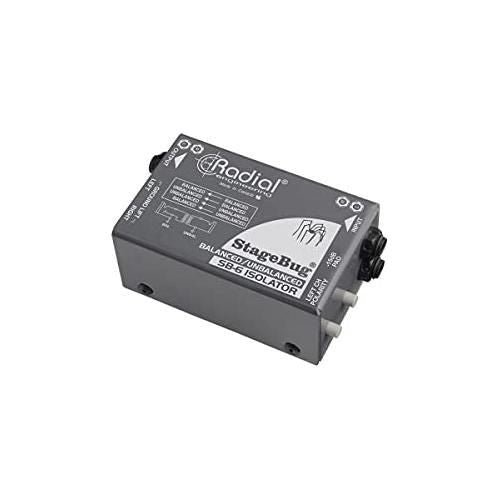 Radial Engineering StageBug SB-6 Isolator for balanced and unbalanced signals eliminates hum & buzz