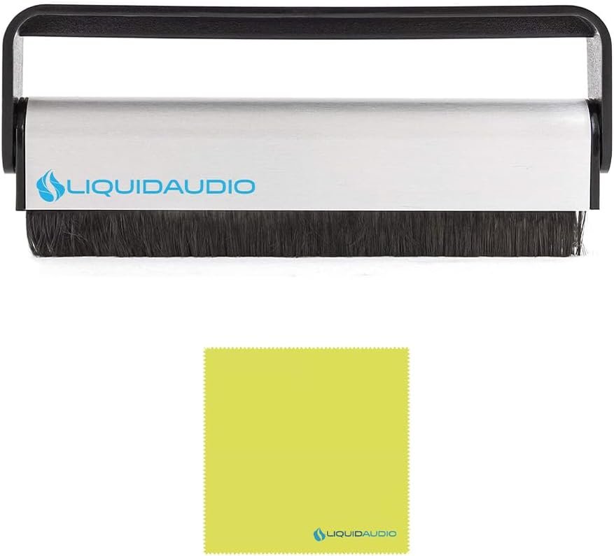 Ortofon Concorde MkII DJ CC Twin Cartridges and Stylus with Flight Case Bundle with Liquid Audio Carbon Fiber Record Brush & Instrument Polishing Cloth