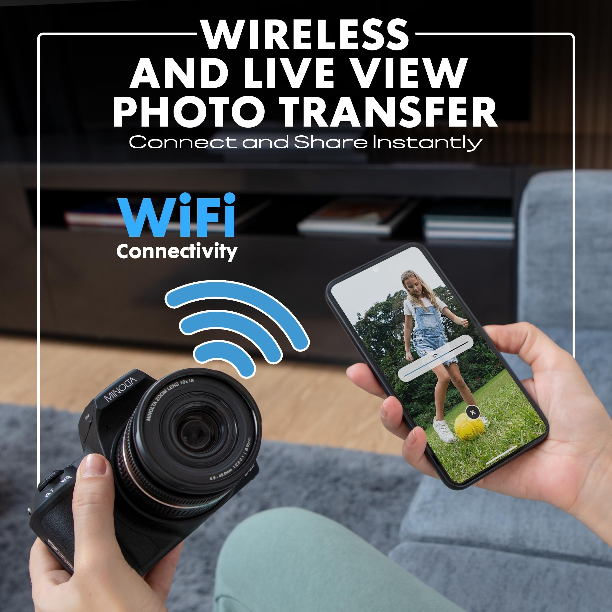 Minolta 64 Mega Pixels Auto Focus Digital Camera