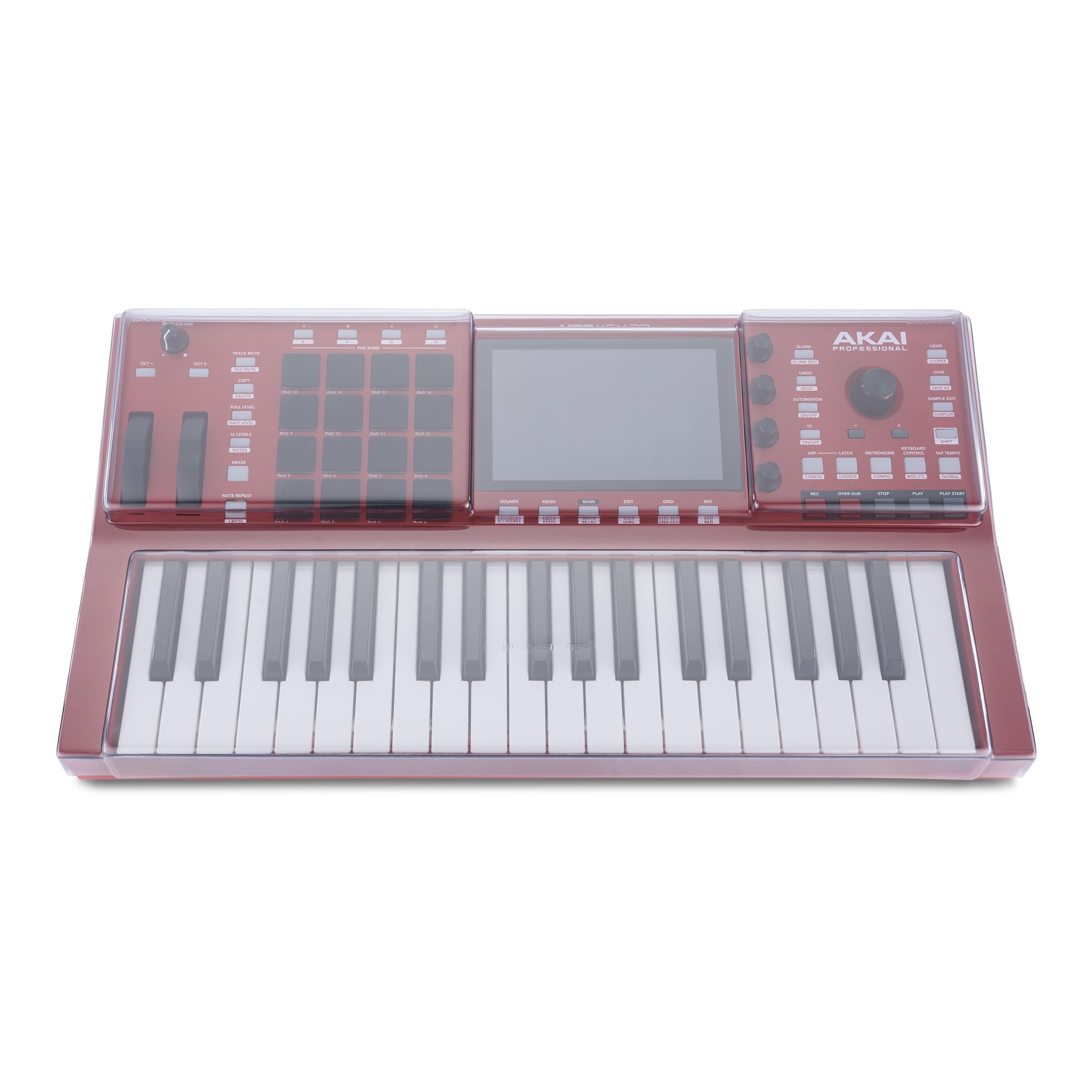 Decksaver Polycarbonate Cover Compatible with Akai MPC Key 37