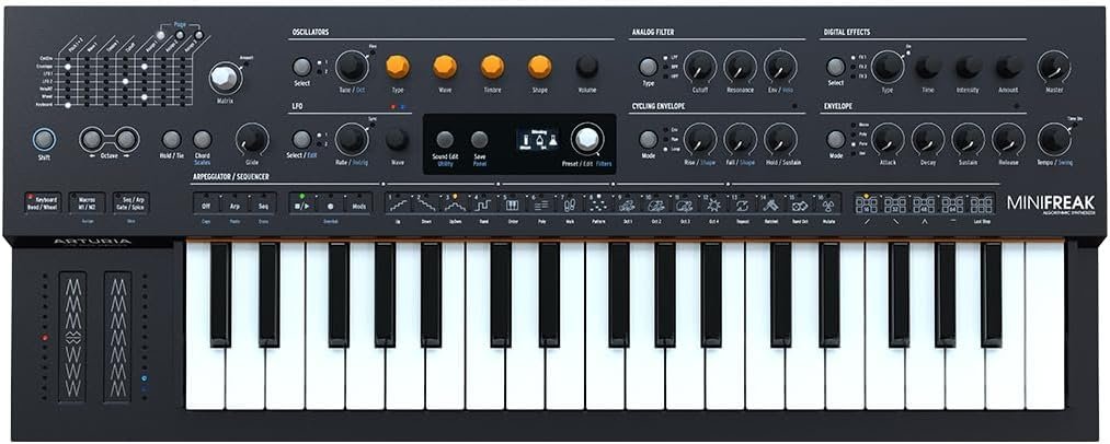 Arturia MiniFreak 6-Voice Spontaneous Algorithmic Synthesizer
