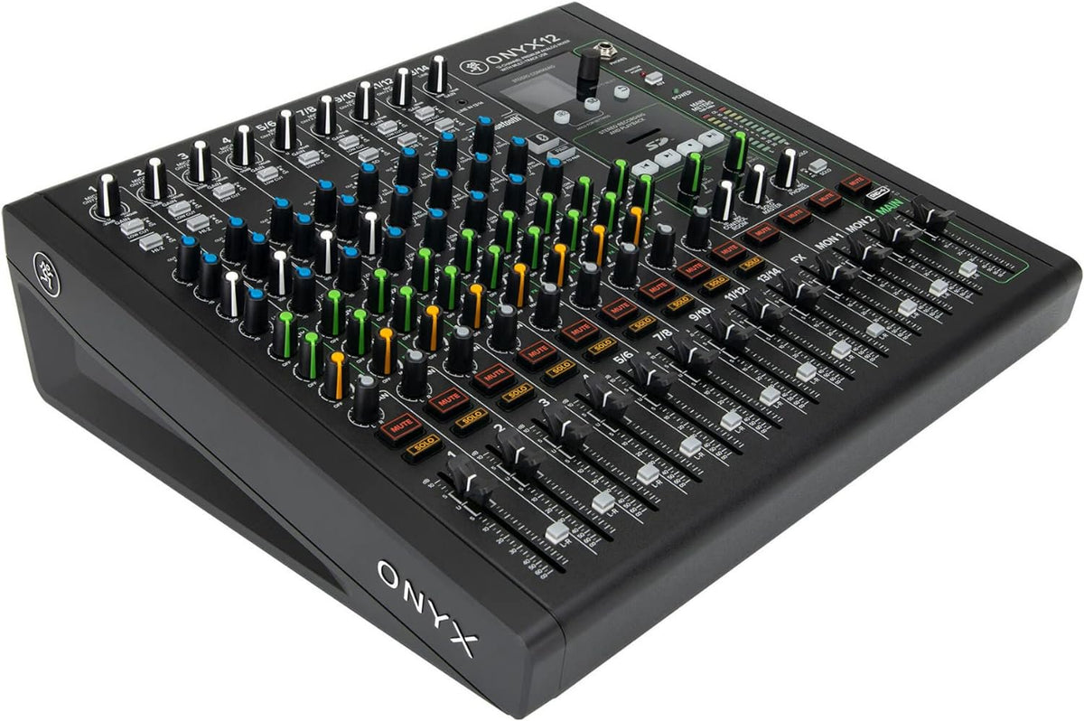 Mackie Onyx Analog Mixer with Multitrack USB – Multiple Channel Options