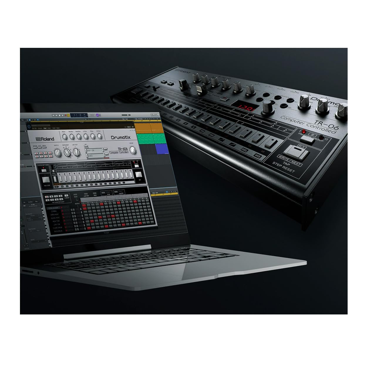 Roland TR-06 Boutique Compact Drum Machine with Modern Upgrades