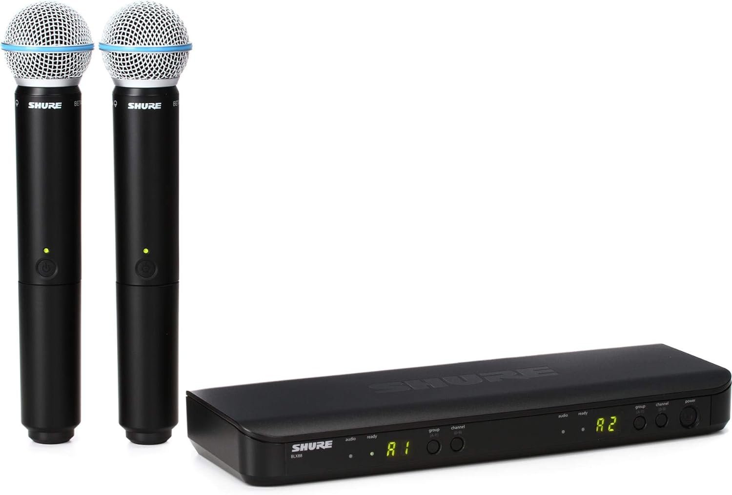 Shure BLX288/B58 Dual UHF Wireless Handheld Microphone System