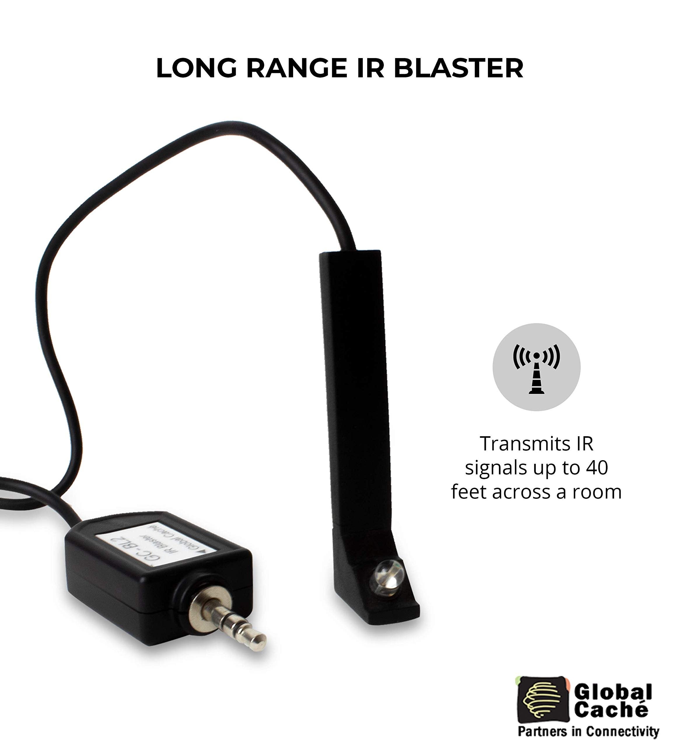 Global Caché GC-BL2 IR Blaster Transmits IR Signals up to 40 Feet with GC-100