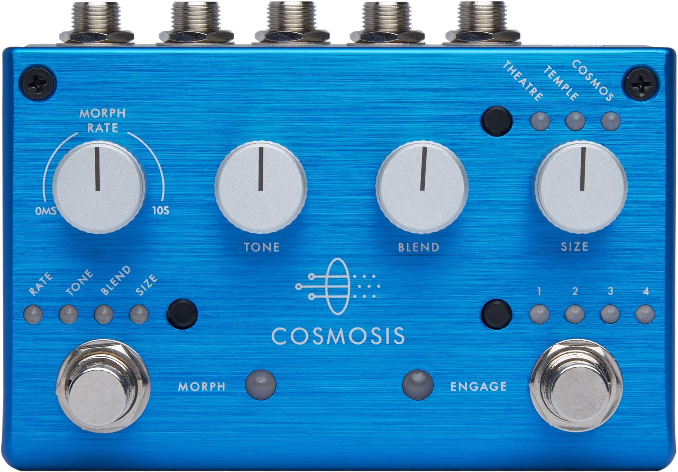 Pigtronix Cosmosis Stereo Morphing Reverb Effects Pedal