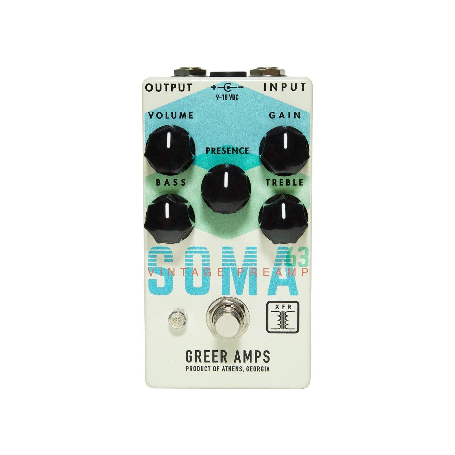 Greer Amps SOMA '63 Vintage Preamp Guitar Effect