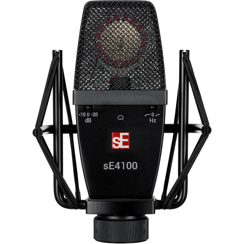 sE Electronics SE4100 Large Diaphragm Cardioid Vintage Condenser Microphone w/Shockmount