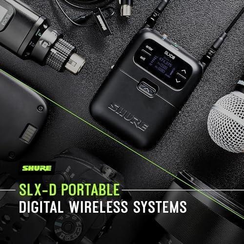 Shure SLXD15 Portable Digital Wireless Bodypack System w/ SLXD1 Bodypa