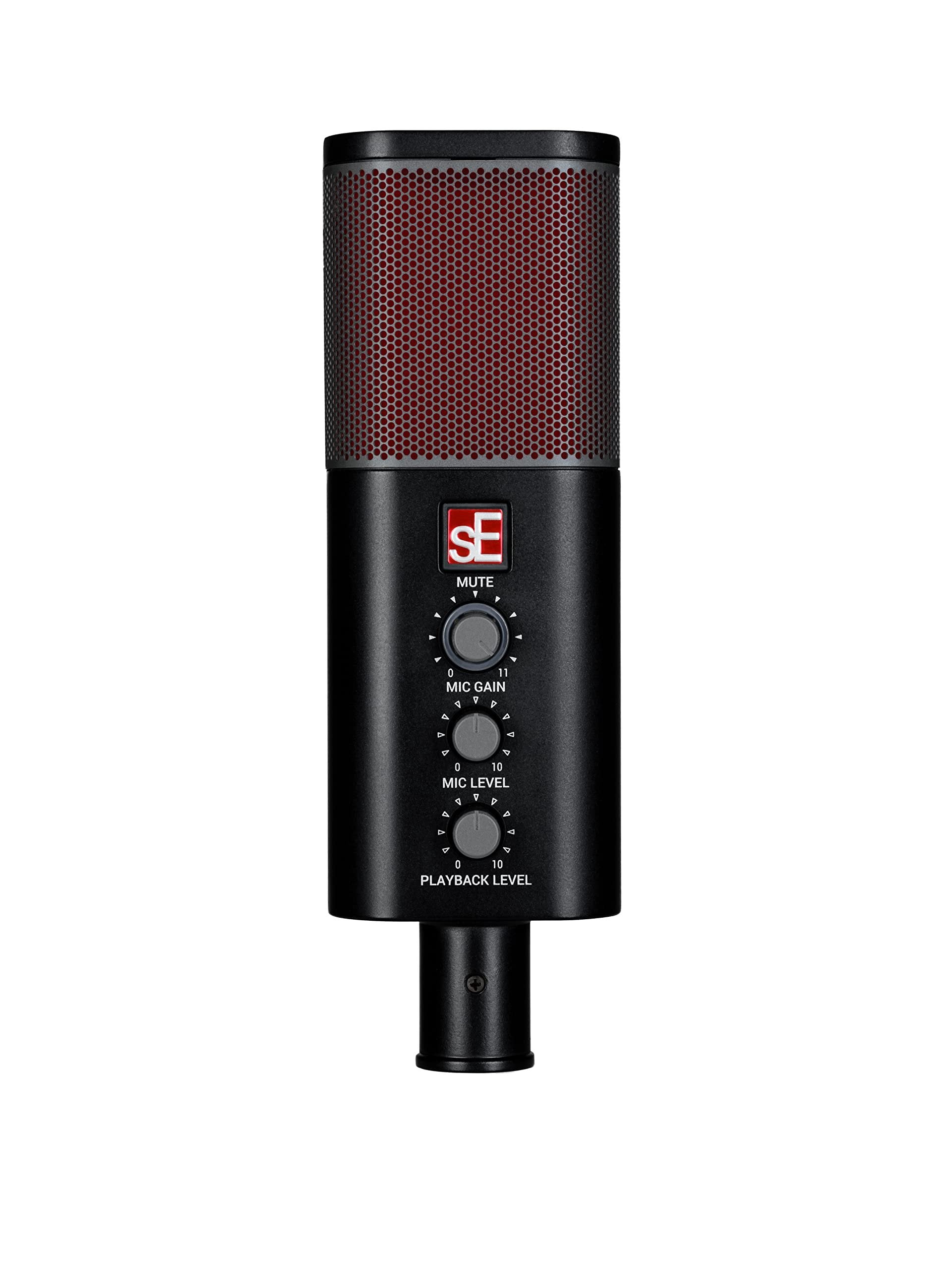 SE Electronics NEOM-USB USB Condenser Microphone, Black