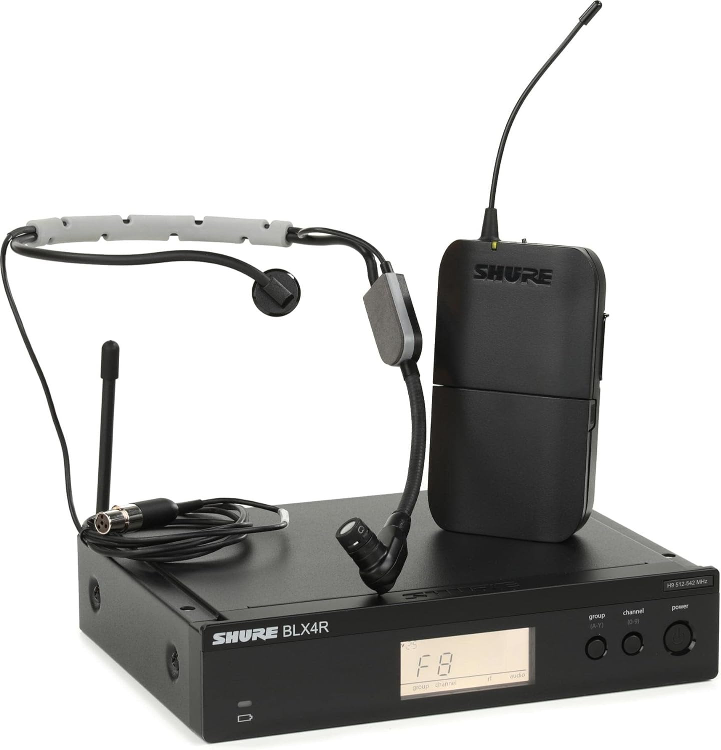 Shure BLX14R SM35 UHF Wireless Headset Microphone System Multiple Frequency Bands