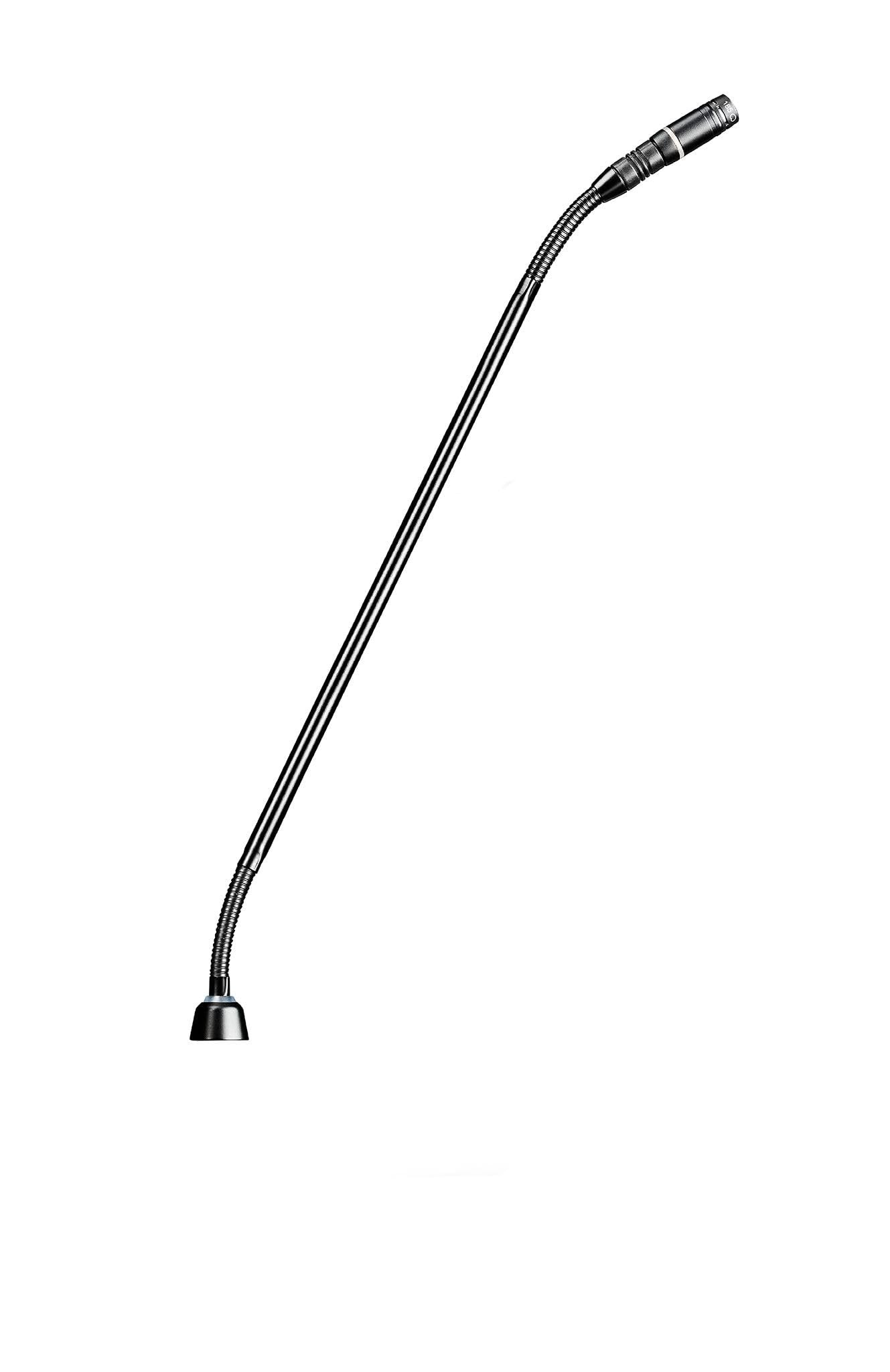 Shure MX418D/C Cardioid Condenser Microphone, 18" Gooseneck, Includes Desktop Base with 10' Cable, Logic Functions, Programmable Switch, LED Indicator, Snap-Fit Foam Windscreen