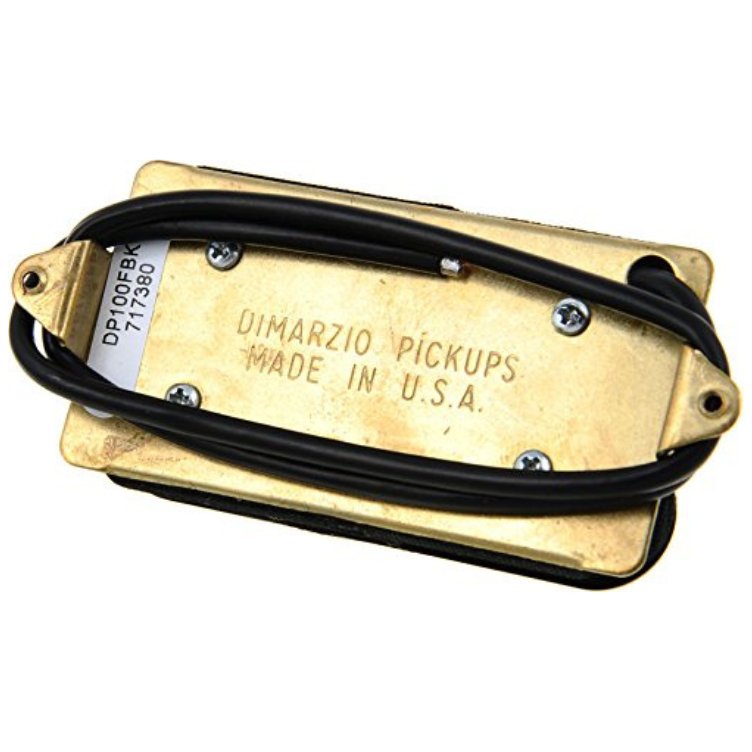 DiMarzio DP100BK Super Distortion High Output Humbucker Bridge Pickup, Black