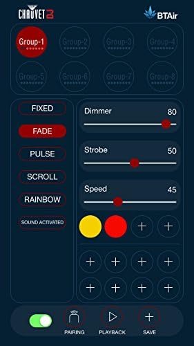 CHAUVET DJ LED Lighting (4BAR LT Quad BT)