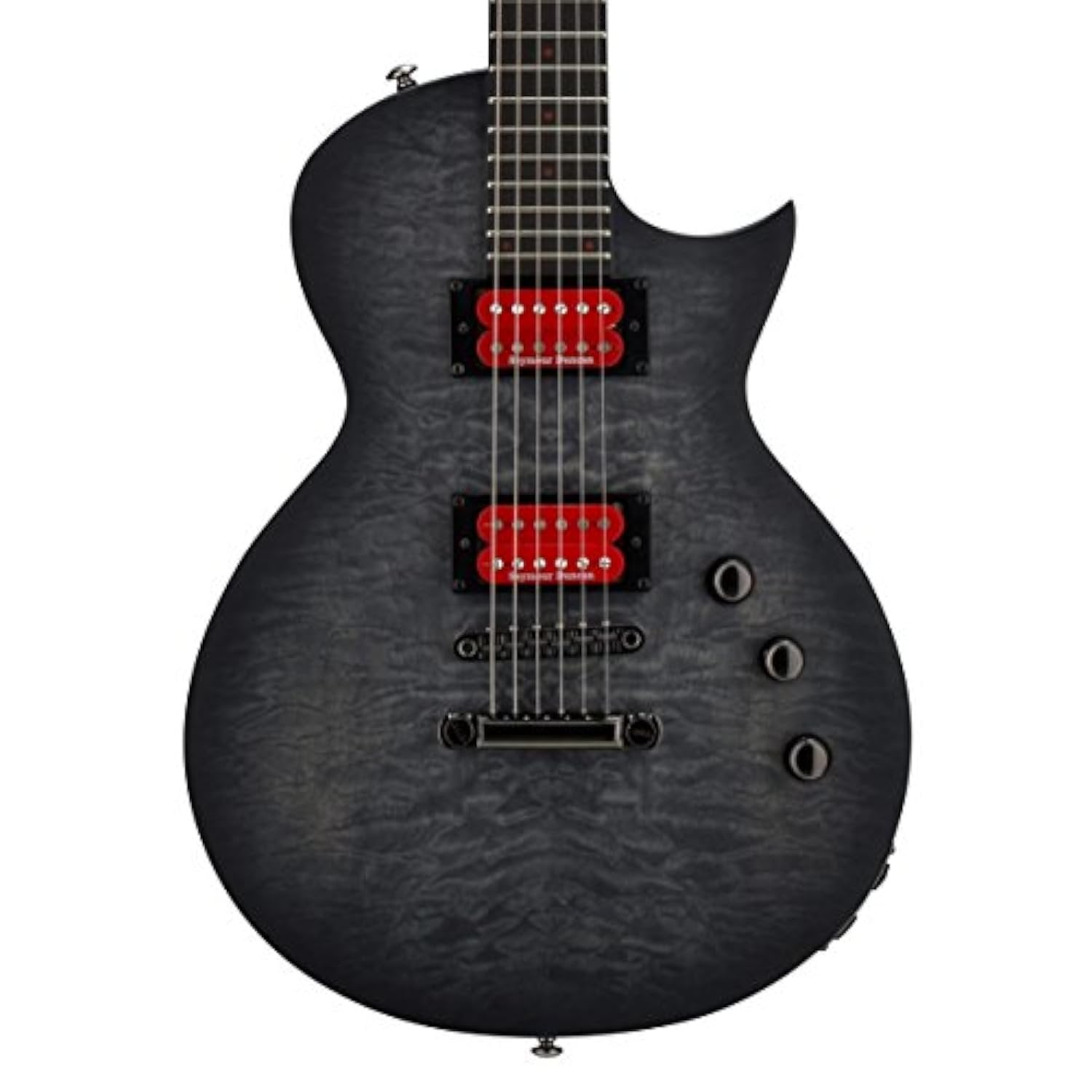 ESP LTD BB-600 Baritone Ben Burnley Signature - See Thru Black Sunburst Satin